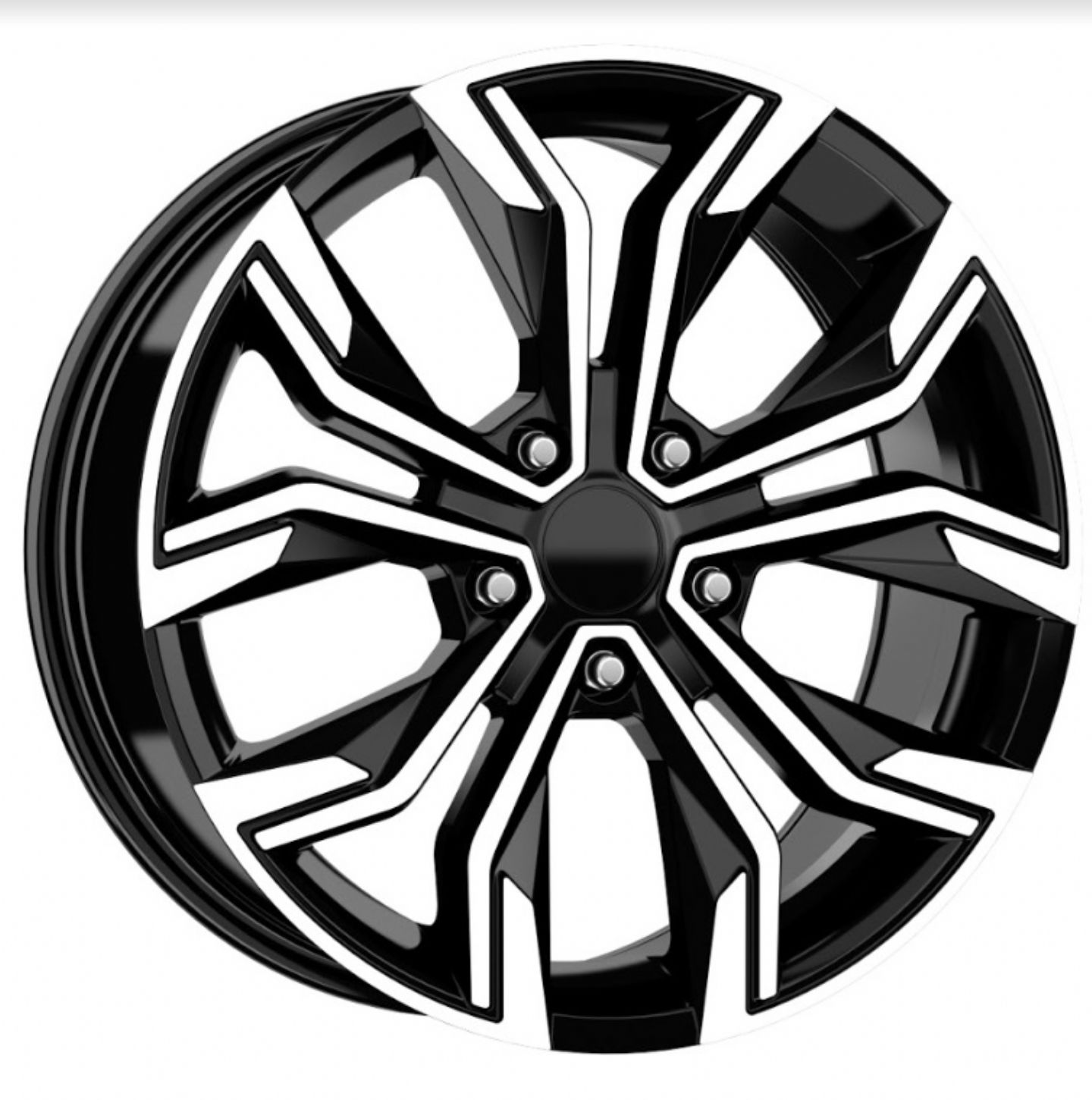 7.5 X 17 DY-667 4X100 ET40 60.1 BLACK MACHINED XL